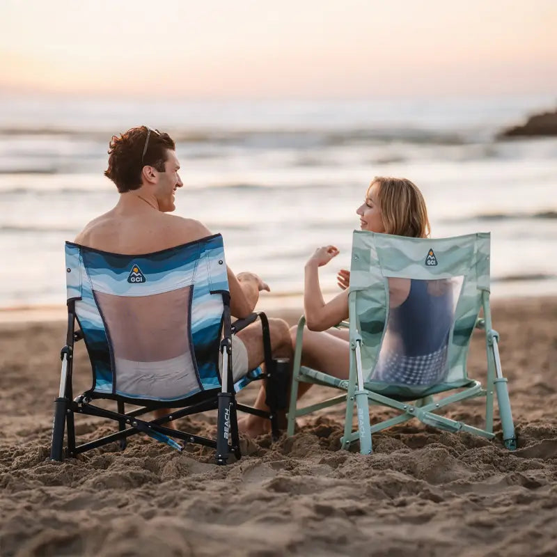 Luxury Camp Beach Rocker - Choice 712 - Freestyle Rocker Portable Outdoor Folding Chair Detail