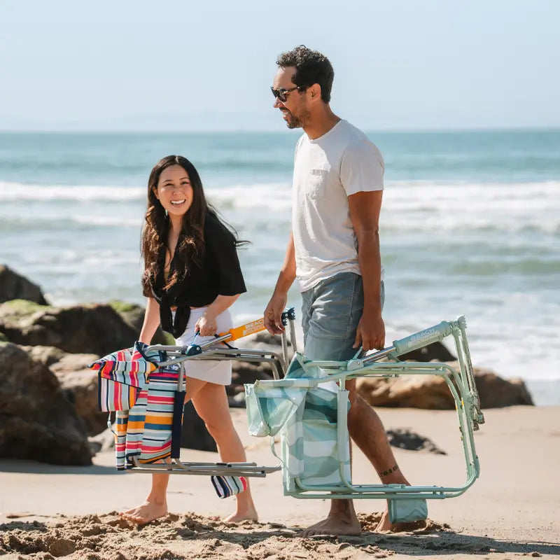 Luxury Camp Beach Rocker - Choice 712 - Freestyle Rocker Portable Outdoor Folding Chair Detail