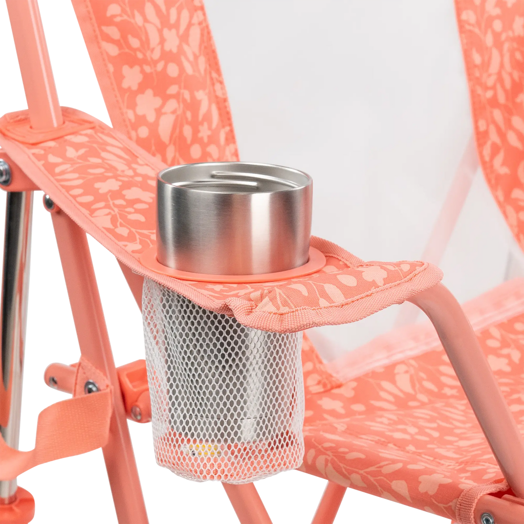 Luxury Camp Comfort Pro Rocker - Choice 375 - Freestyle Rocker Portable Outdoor Folding Chair Detail