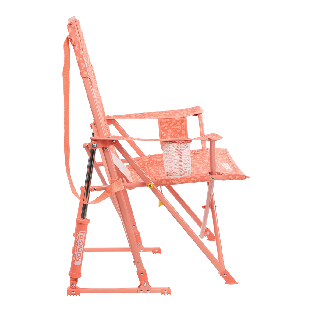 Luxury Camp Comfort Pro Rocker - Choice 375 - Freestyle Rocker Portable Outdoor Folding Chair Detail