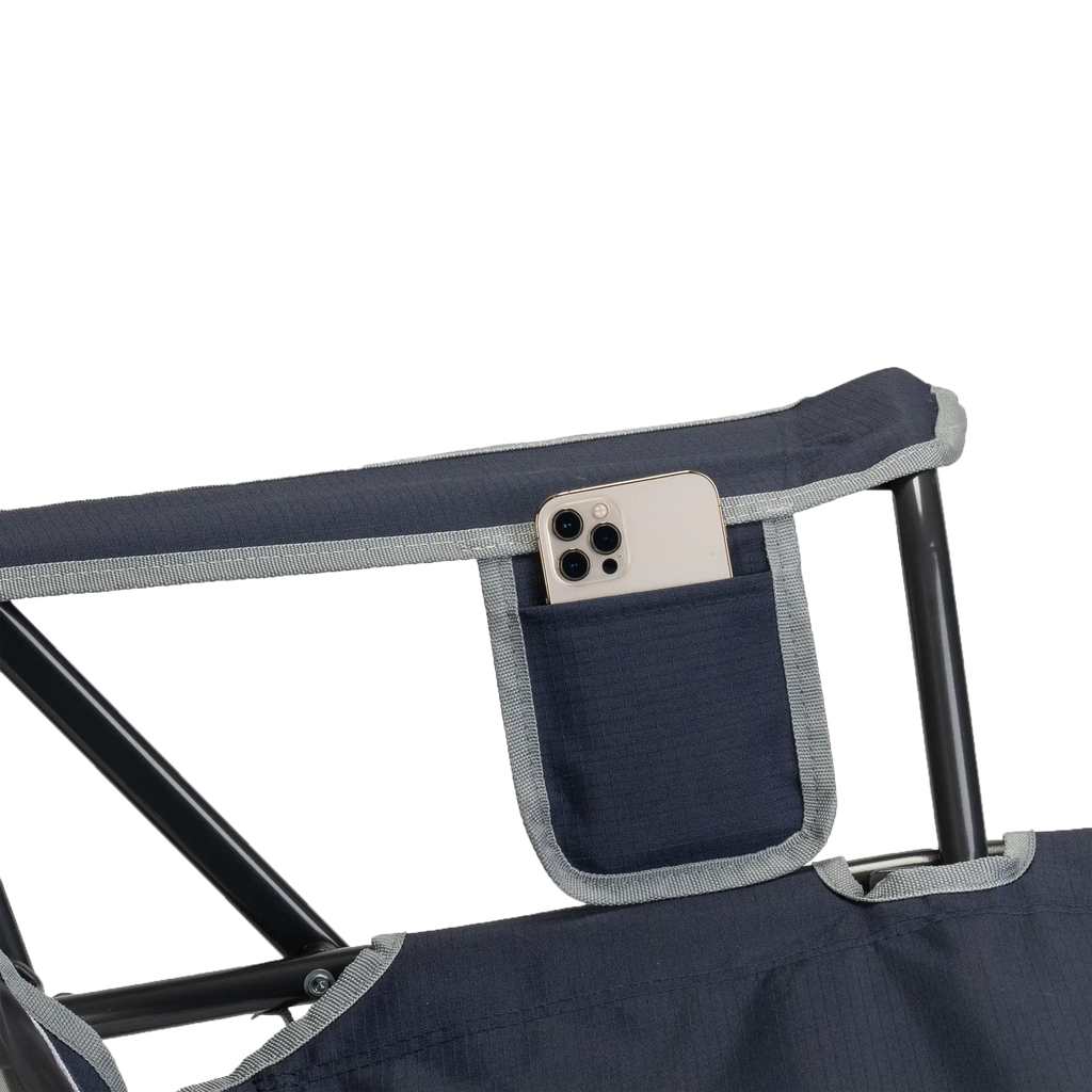 Luxury Camp Comfort Pro Rocker - Choice 375 - Freestyle Rocker Portable Outdoor Folding Chair Detail