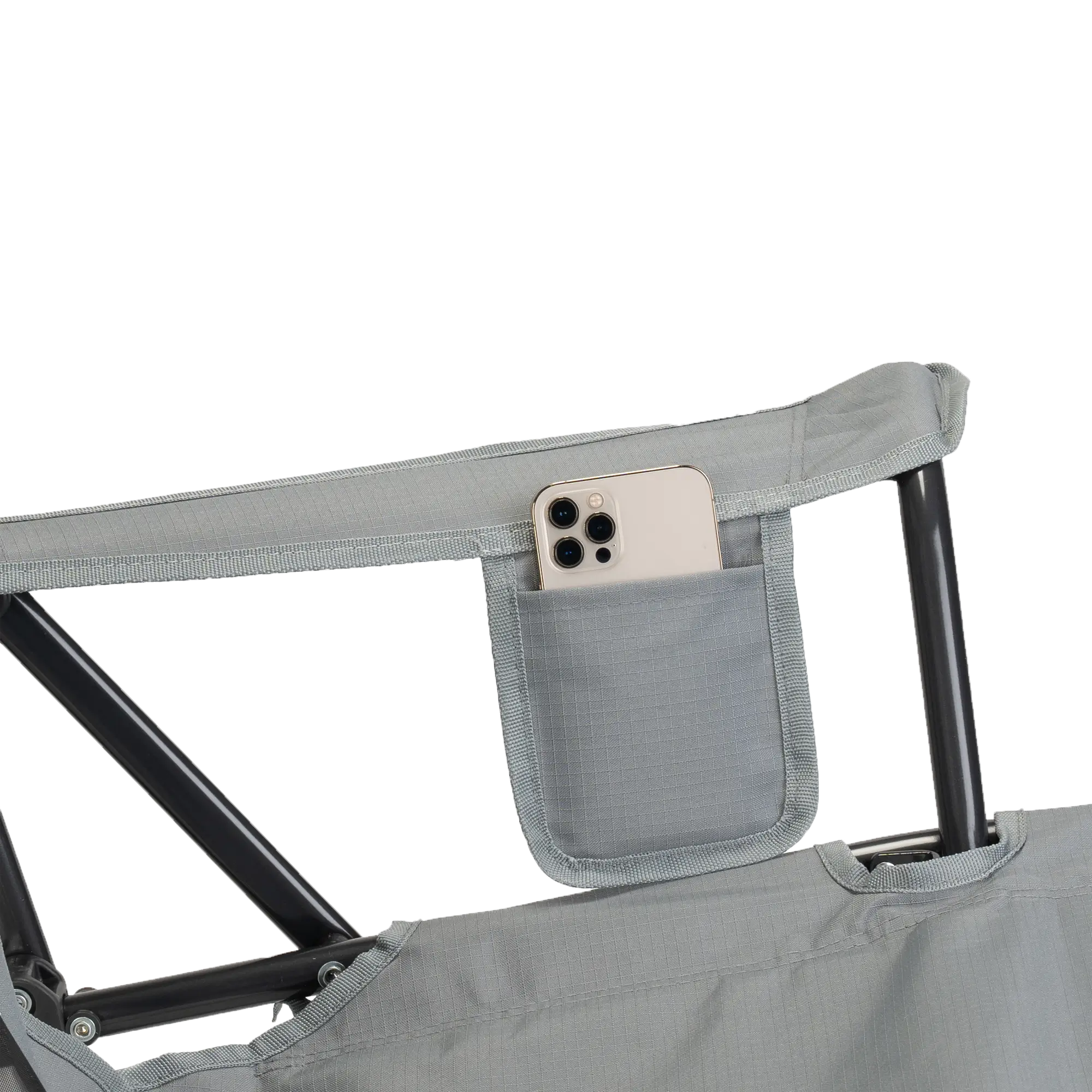 Luxury Camp Comfort Pro Rocker - Choice 375 - Freestyle Rocker Portable Outdoor Folding Chair Detail