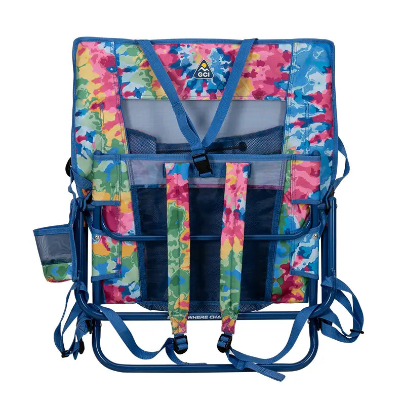Reclining Beach Everywhere Chair 2 - Choice 656 - Multi-Position Outdoor Beach Chair with Pillow Detail