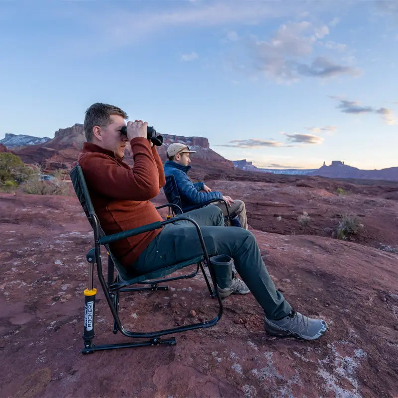 Heavy-Duty Freestyle FirePit Rocker - Choice 737 - RoadTrip Rocker Smooth Motion Camp Chair Detail