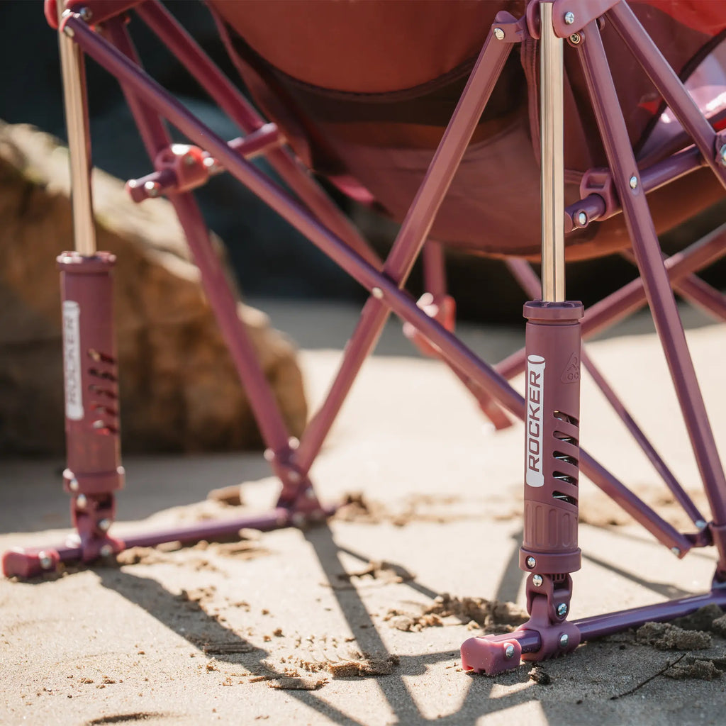 Patented Spring-Action Pod Rocker Elite - Choice 832 - RoadTrip Rocker Smooth Motion Camp Chair Detail