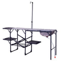 Heavy-Duty Camp Master Cook Station - Choice 171 - Heat-Resistant Over-Fire Grill Rack for Camping - Default Title