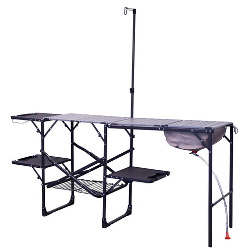 Heavy-Duty Camp Master Cook Station - Choice 171 - Heat-Resistant Over-Fire Grill Rack for Camping - Default Title