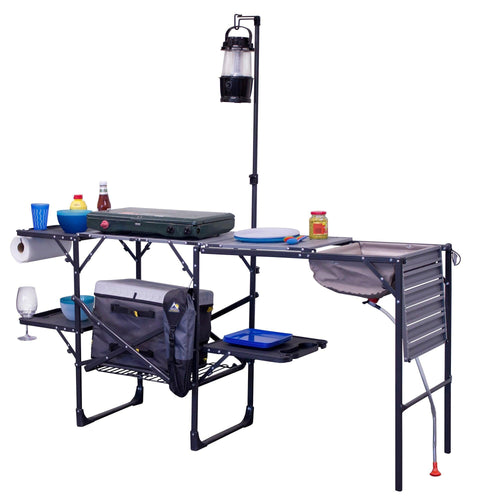 Heavy-Duty Camp Master Cook Station - Choice 171 - Heat-Resistant Over-Fire Grill Rack for Camping Detail