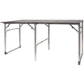 Multi-Functional Cook Slim-Fold Table - Choice 196 - Master Outdoor Kitchen Station for Tailgating & BBQ - Default Title
