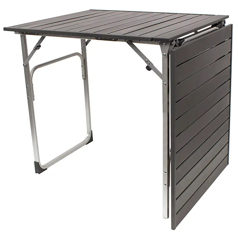 Multi-Functional Cook Slim-Fold Table - Choice 196 - Master Outdoor Kitchen Station for Tailgating & BBQ Detail