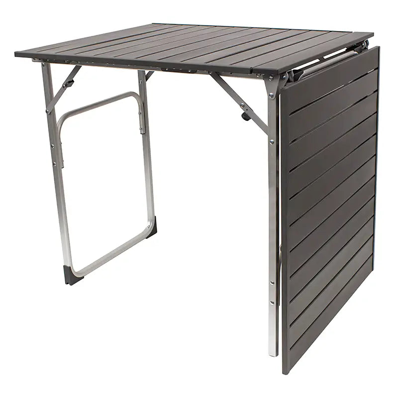 Portable Staging Slim-Fold Table XL - Choice 651 - Multi-Functional Heavy-Duty Grilling Table Counter Detail