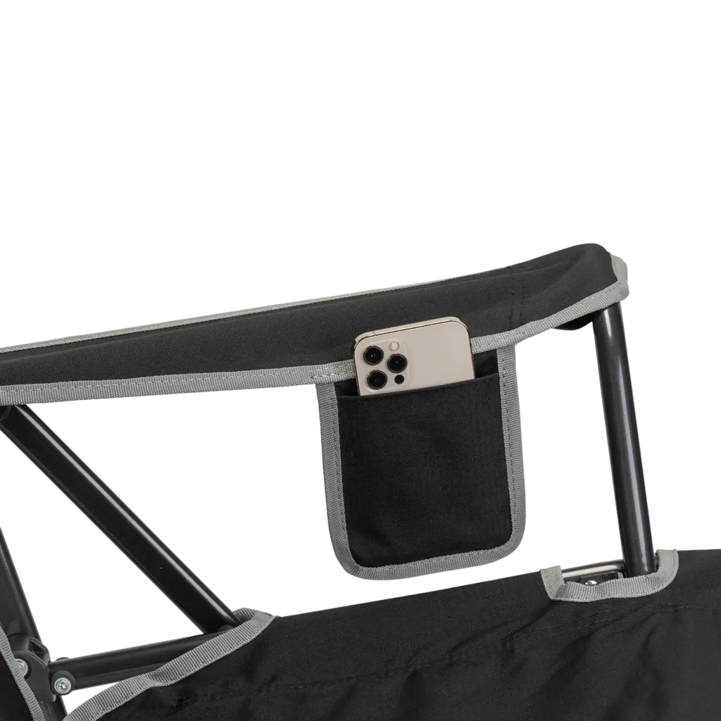 Luxury Camp Comfort Pro Rocker - Choice 375 - Freestyle Rocker Portable Outdoor Folding Chair Detail