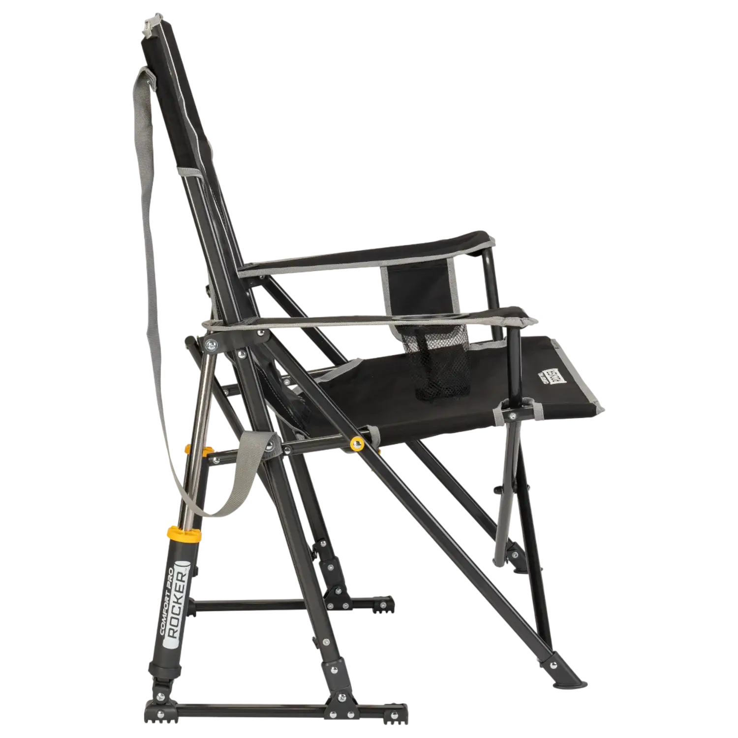 Luxury Camp Comfort Pro Rocker - Choice 375 - Freestyle Rocker Portable Outdoor Folding Chair Detail