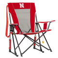 Luxury Camp College Comfort Pro Rocker - Nebraska Cornhuskers - Choice 161 - Patented Spring-Action Rocking Chair for Camping - Default Title