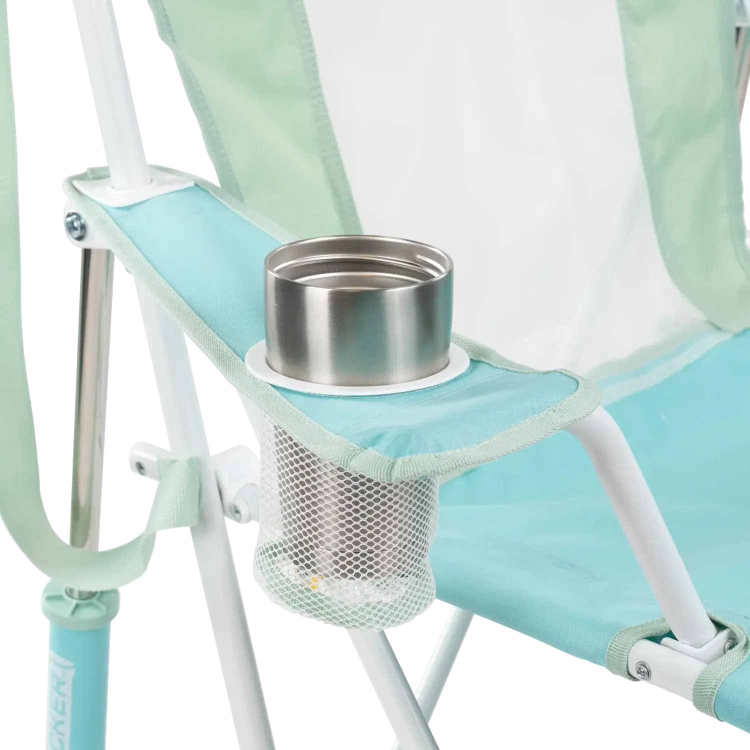 Luxury Camp Comfort Pro Rocker - Choice 375 - Freestyle Rocker Portable Outdoor Folding Chair Detail