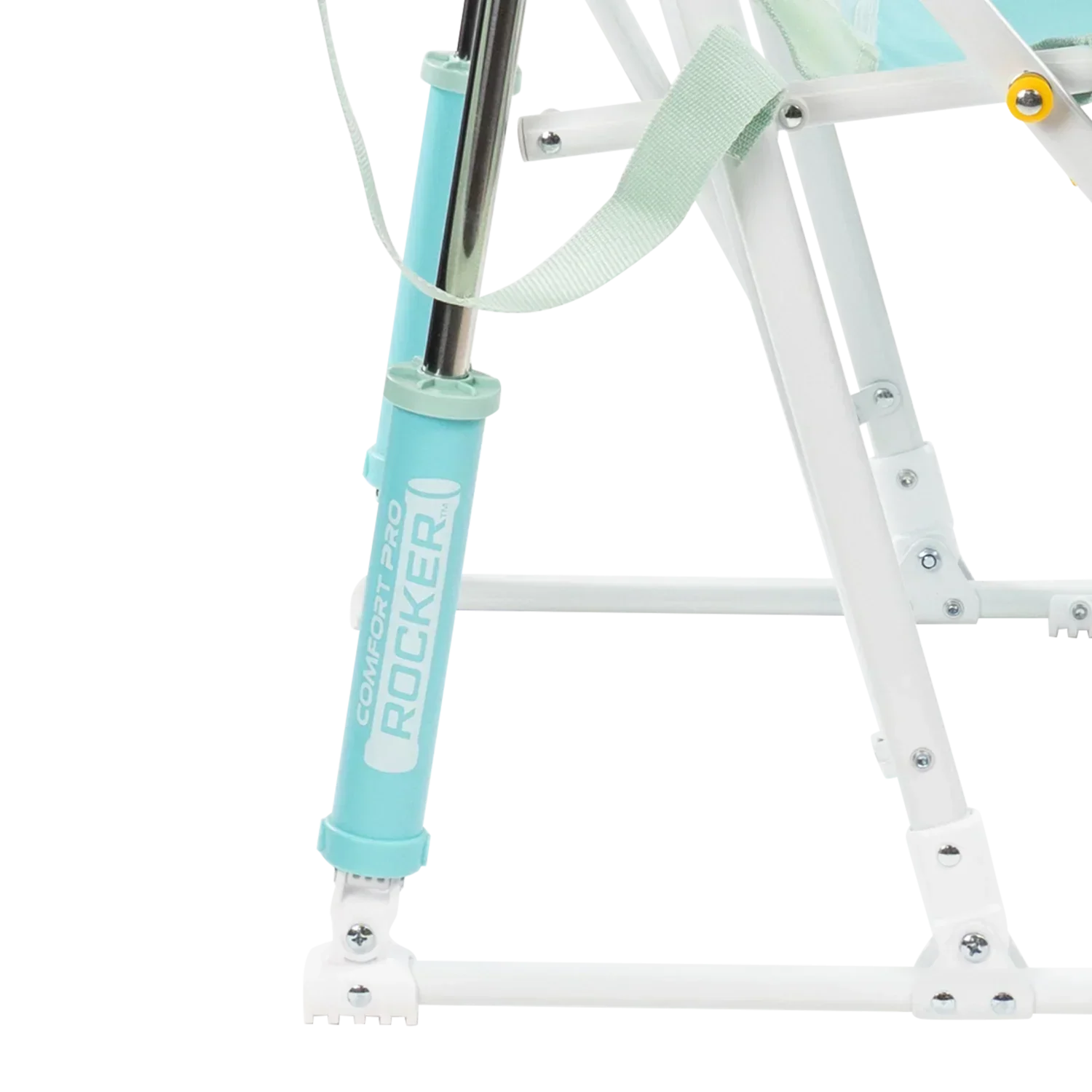 Luxury Camp Comfort Pro Rocker - Choice 375 - Freestyle Rocker Portable Outdoor Folding Chair Detail