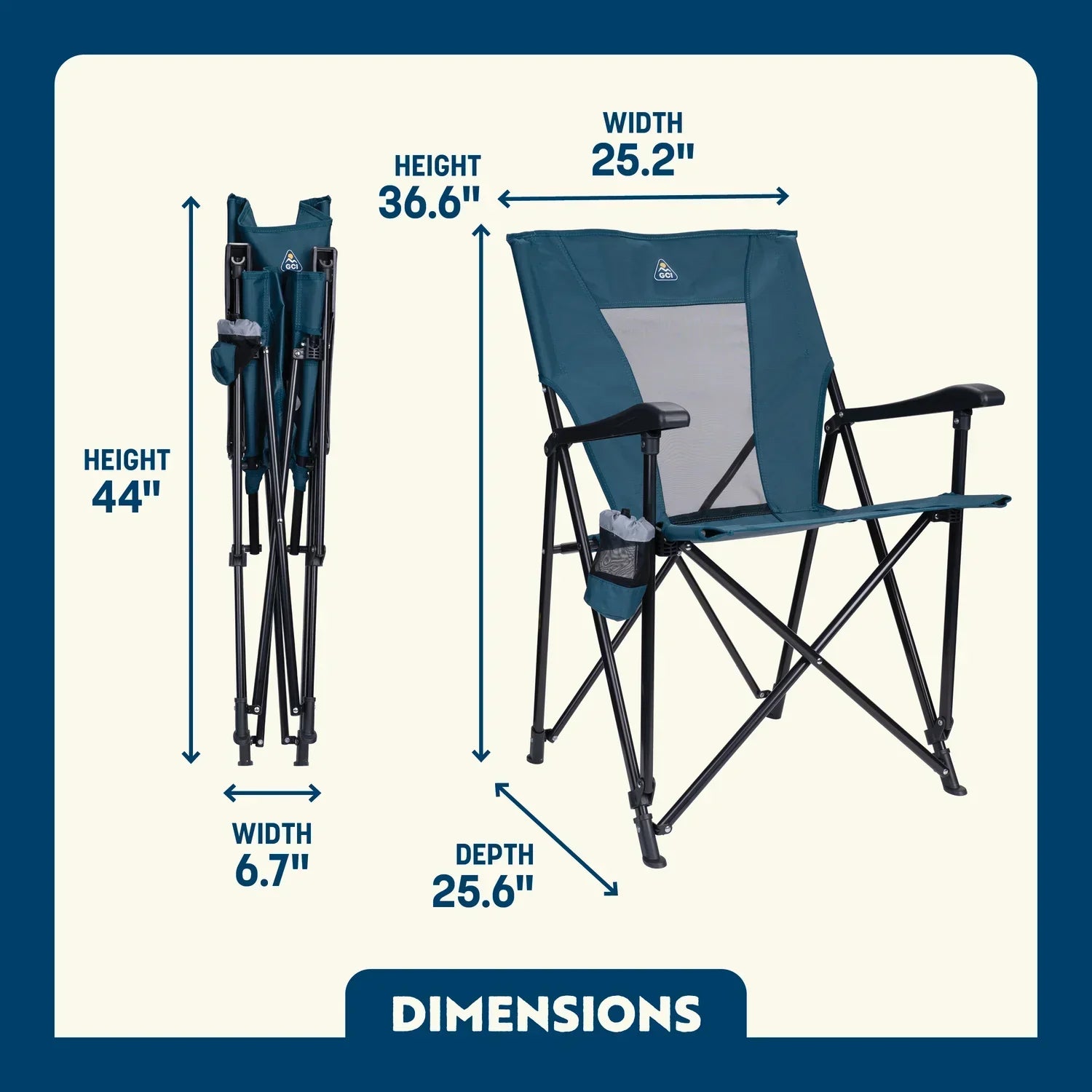 Lightweight Messenger Eazy Chair - Choice 976 - Ultra-Lightweight Telescoping PackSeat Travel Stool Detail