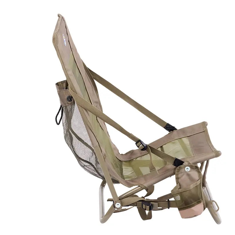 Reclining Beach Everywhere Chair 2 - Choice 656 - Multi-Position Outdoor Beach Chair with Pillow Detail