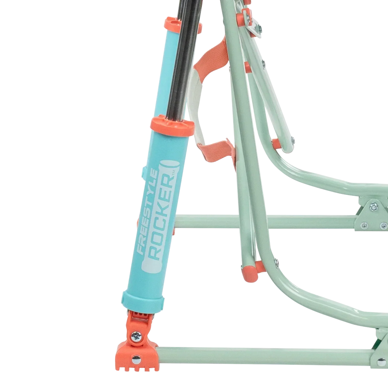 Luxury Camp Freestyle Rocker - Choice 711 - Heavy-Duty Kickback Rocker with Beverage Holder Detail