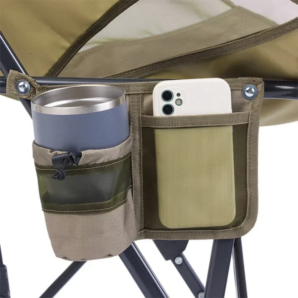 Patented Spring-Action Pod Rocker Elite - Choice 832 - RoadTrip Rocker Smooth Motion Camp Chair Detail
