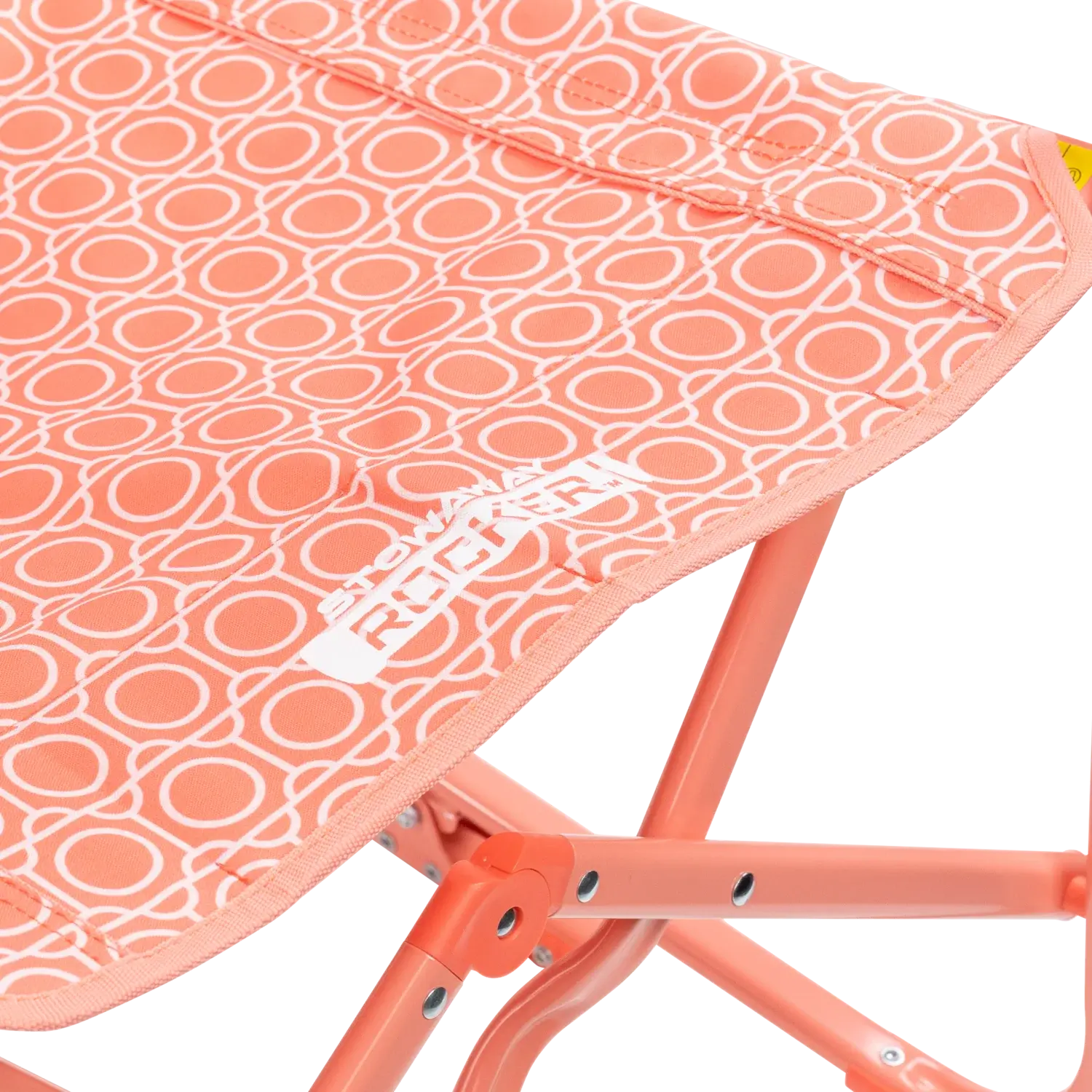 Premium All-Weather Stowaway Rocker - Choice 794 - Patented Spring-Action Rocking Chair for Camping Detail