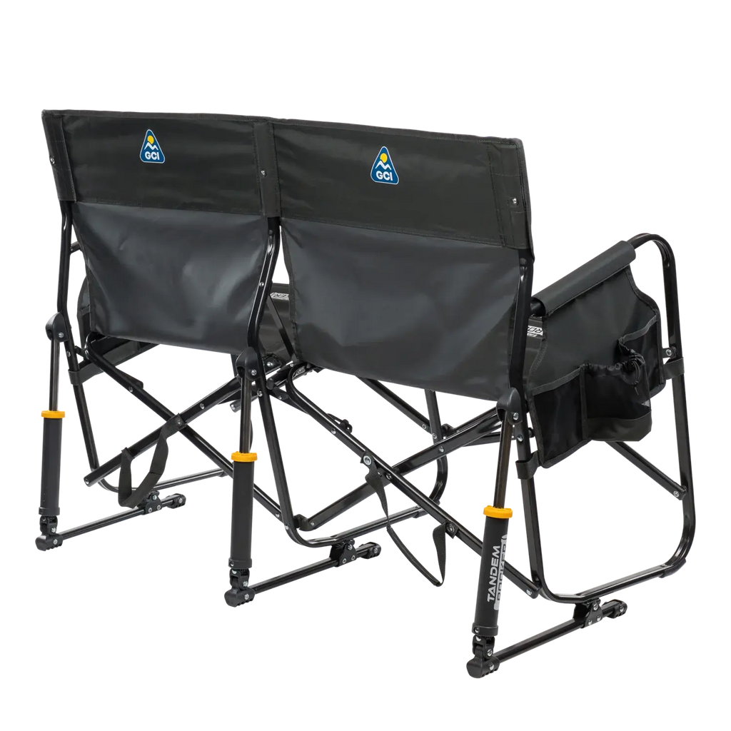 Patented Spring-Action Tandem Rocker - Choice 227 - RoadTrip Rocker Smooth Motion Camp Chair Detail