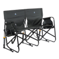 Patented Spring-Action Tandem Rocker - Choice 227 - RoadTrip Rocker Smooth Motion Camp Chair - Dark Charcoal